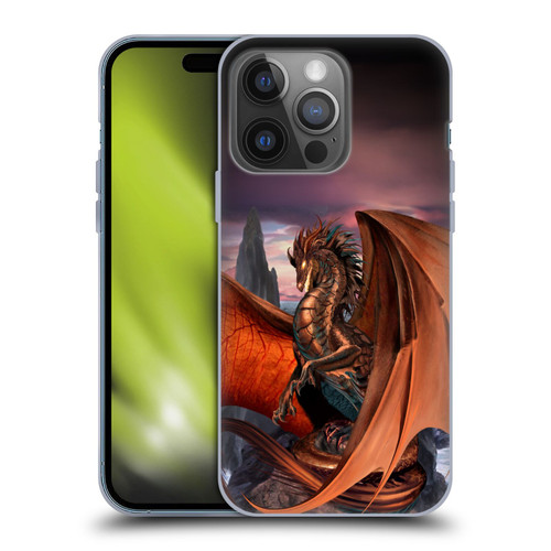 Ruth Thompson Dragons Coppervein Soft Gel Case for Apple iPhone 14 Pro
