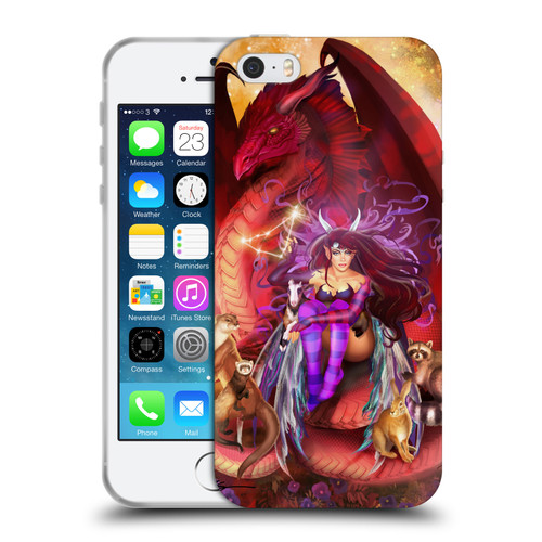 Ruth Thompson Dragons Capricorn Soft Gel Case for Apple iPhone 5 / 5s / iPhone SE 2016