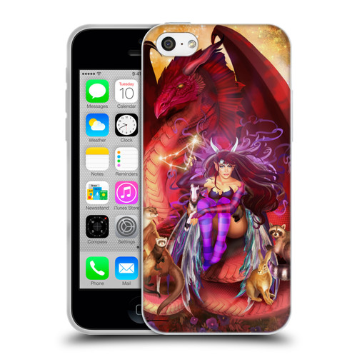 Ruth Thompson Dragons Capricorn Soft Gel Case for Apple iPhone 5c