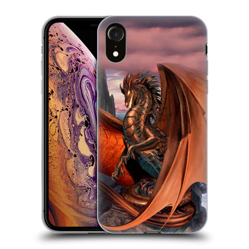 Ruth Thompson Dragons Coppervein Soft Gel Case for Apple iPhone XR