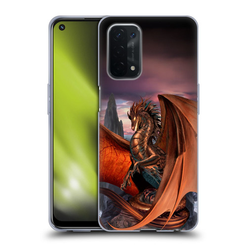 Ruth Thompson Dragons Coppervein Soft Gel Case for OPPO A54 5G