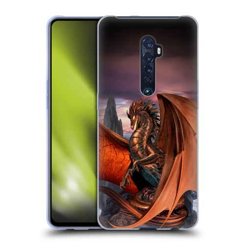 Ruth Thompson Dragons Coppervein Soft Gel Case for OPPO Reno 2