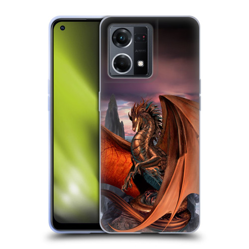 Ruth Thompson Dragons Coppervein Soft Gel Case for OPPO Reno8 4G