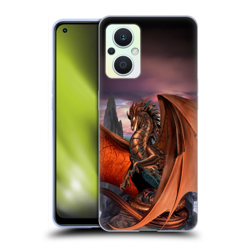 Ruth Thompson Dragons Coppervein Soft Gel Case for OPPO Reno8 Lite