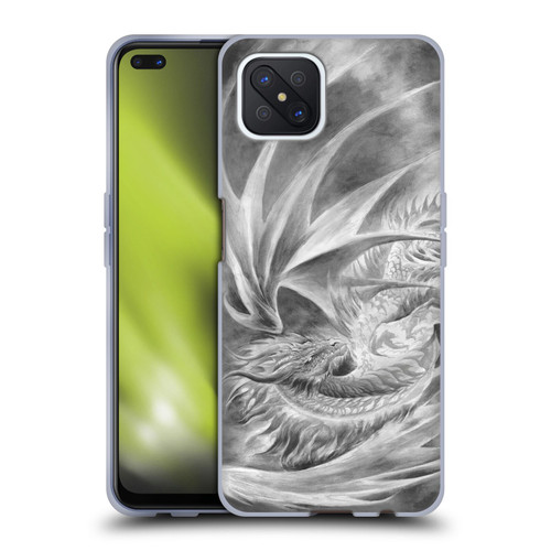 Ruth Thompson Dragons Silver Ice Soft Gel Case for OPPO Reno4 Z 5G