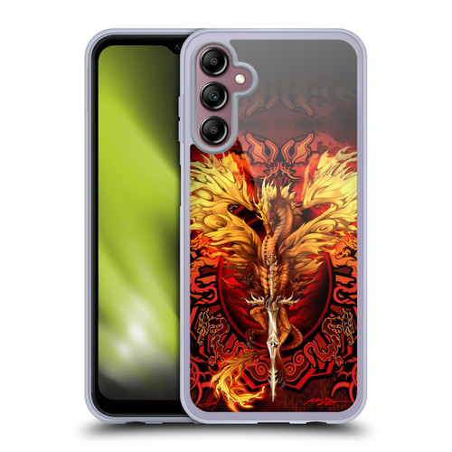 Ruth Thompson Dragons Flameblade Soft Gel Case for Samsung Galaxy A14 5G