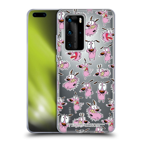 Courage The Cowardly Dog Graphics Pattern Soft Gel Case for Huawei P40 Pro / P40 Pro Plus 5G