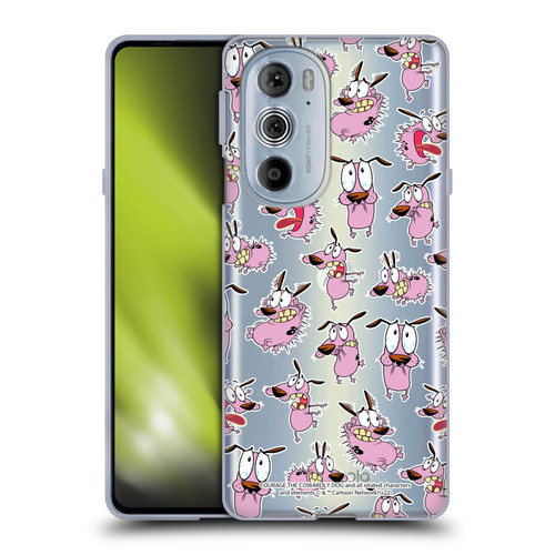 Courage The Cowardly Dog Graphics Pattern Soft Gel Case for Motorola Edge X30