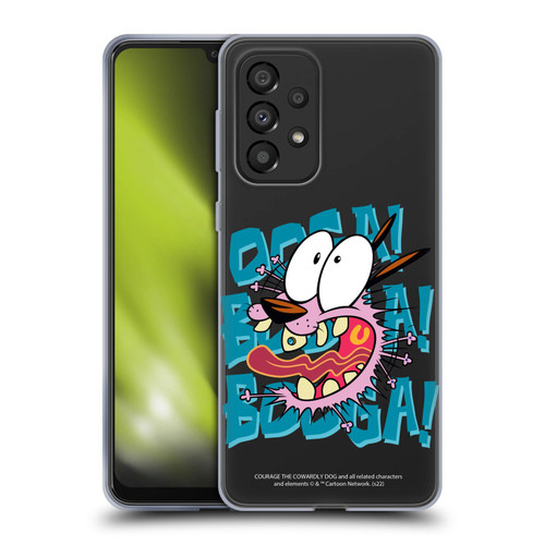 Courage The Cowardly Dog Graphics Spooked Soft Gel Case for Samsung Galaxy A33 5G (2022)