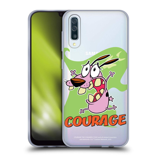 Courage The Cowardly Dog Graphics Character Art Soft Gel Case for Samsung Galaxy A50/A30s (2019)