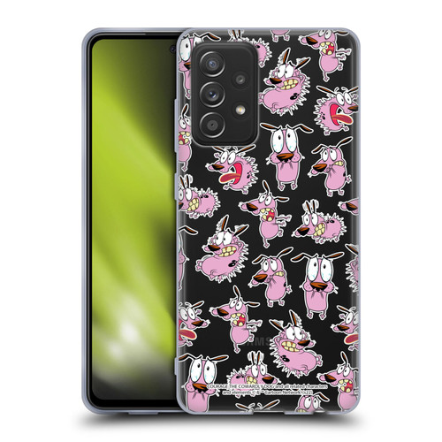 Courage The Cowardly Dog Graphics Pattern Soft Gel Case for Samsung Galaxy A52 / A52s / 5G (2021)