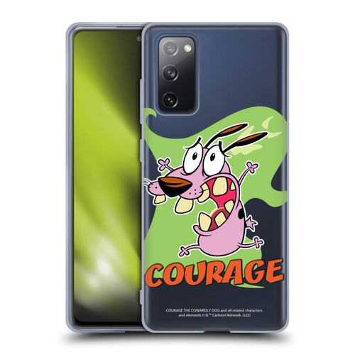 Courage The Cowardly Dog Graphics Character Art Soft Gel Case for Samsung Galaxy S20 FE / 5G