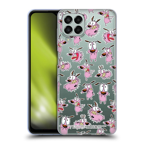 Courage The Cowardly Dog Graphics Pattern Soft Gel Case for Samsung Galaxy M33 (2022)