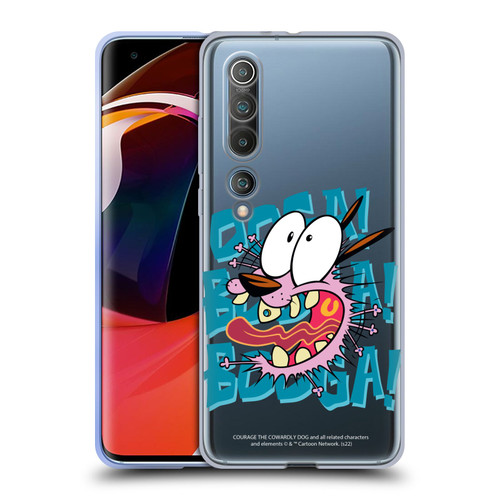 Courage The Cowardly Dog Graphics Spooked Soft Gel Case for Xiaomi Mi 10 5G / Mi 10 Pro 5G