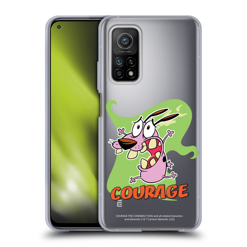 Courage The Cowardly Dog Graphics Character Art Soft Gel Case for Xiaomi Mi 10T 5G