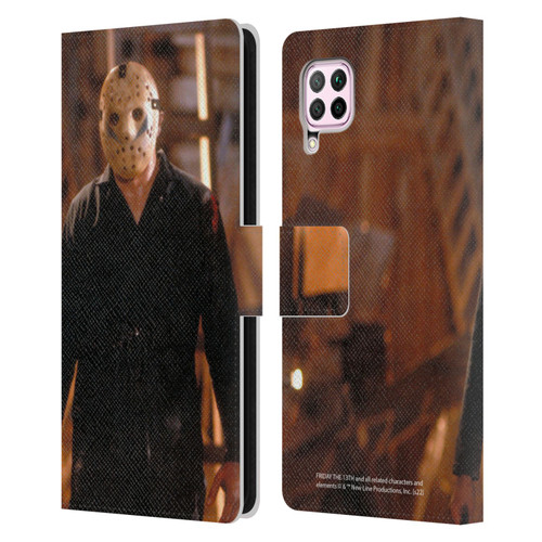 Friday the 13th: A New Beginning Graphics Jason Voorhees Leather Book Wallet Case Cover For Huawei Nova 6 SE / P40 Lite