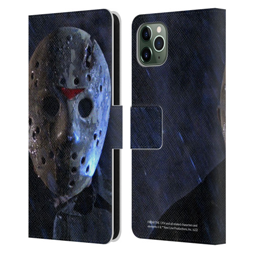 Friday the 13th: A New Beginning Graphics Jason Leather Book Wallet Case Cover For Apple iPhone 11 Pro Max
