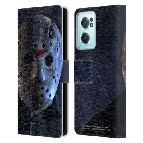 Friday the 13th: A New Beginning Graphics Jason Leather Book Wallet Case Cover For OnePlus Nord CE 2 5G