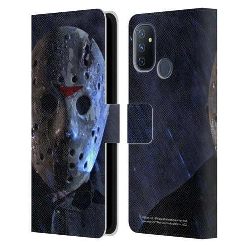 Friday the 13th: A New Beginning Graphics Jason Leather Book Wallet Case Cover For OnePlus Nord N100