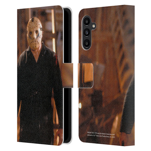 Friday the 13th: A New Beginning Graphics Jason Voorhees Leather Book Wallet Case Cover For Samsung Galaxy A13 5G (2021)