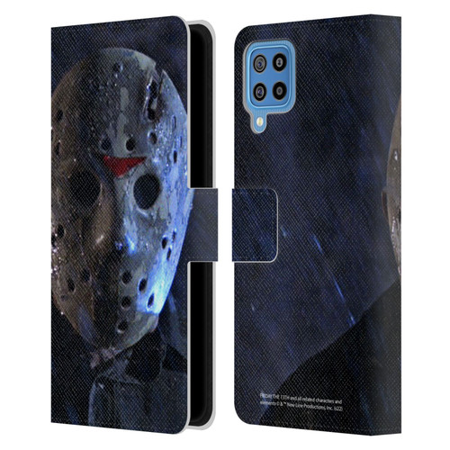 Friday the 13th: A New Beginning Graphics Jason Leather Book Wallet Case Cover For Samsung Galaxy F22 (2021)