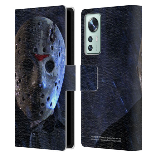 Friday the 13th: A New Beginning Graphics Jason Leather Book Wallet Case Cover For Xiaomi 12