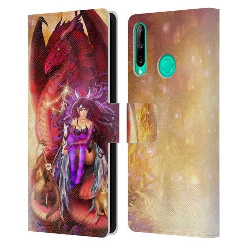 Ruth Thompson Dragons Capricorn Leather Book Wallet Case Cover For Huawei P40 lite E