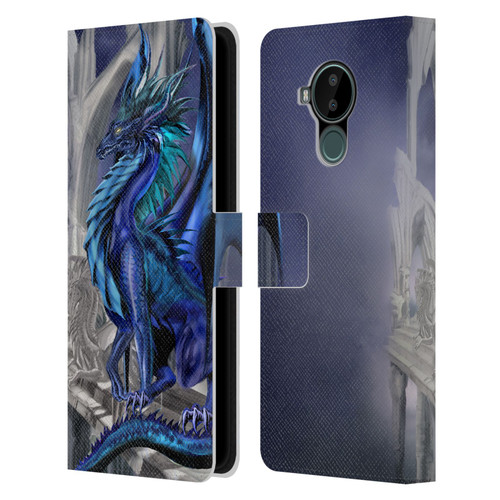 Ruth Thompson Dragons Nightfall Leather Book Wallet Case Cover For Nokia C30