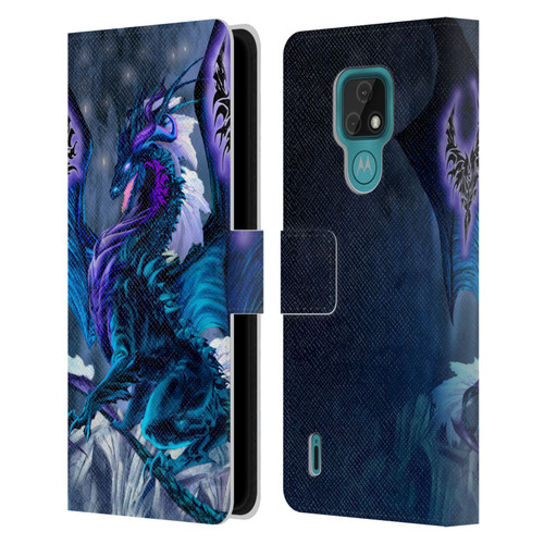 Ruth Thompson Dragons Relic Leather Book Wallet Case Cover For Motorola Moto E7