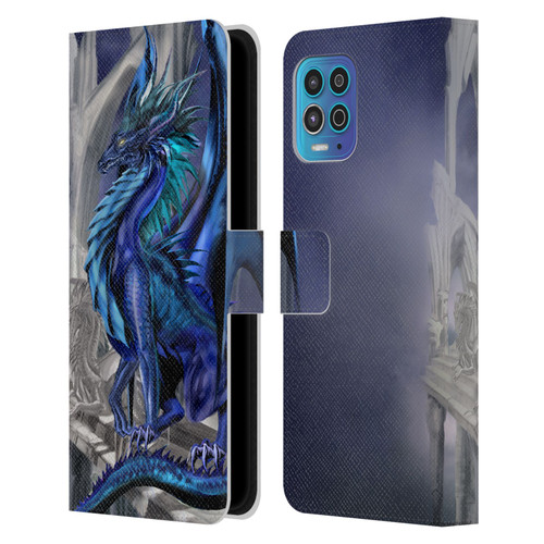 Ruth Thompson Dragons Nightfall Leather Book Wallet Case Cover For Motorola Moto G100