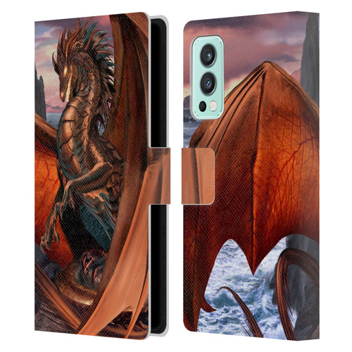 Ruth Thompson Dragons Coppervein Leather Book Wallet Case Cover For OnePlus Nord 2 5G