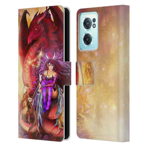 Ruth Thompson Dragons Capricorn Leather Book Wallet Case Cover For OnePlus Nord CE 2 5G