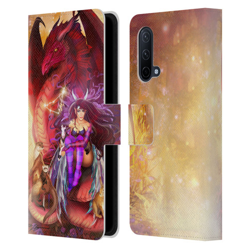 Ruth Thompson Dragons Capricorn Leather Book Wallet Case Cover For OnePlus Nord CE 5G