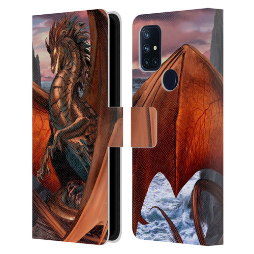 Ruth Thompson Dragons Coppervein Leather Book Wallet Case Cover For OnePlus Nord N10 5G