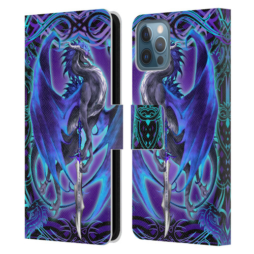 Ruth Thompson Dragons 2 Stormblade Leather Book Wallet Case Cover For Apple iPhone 12 / iPhone 12 Pro