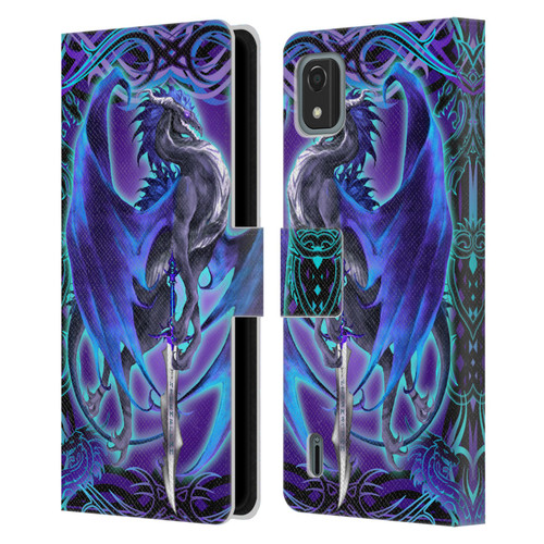 Ruth Thompson Dragons 2 Stormblade Leather Book Wallet Case Cover For Nokia C2 2nd Edition