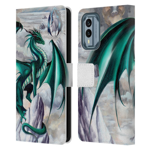 Ruth Thompson Dragons 2 Temptest Leather Book Wallet Case Cover For Nokia X30