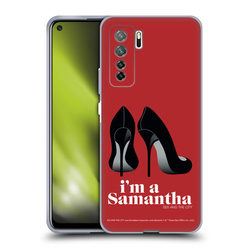 Sex and The City: Television Series Characters I'm A Samantha Soft Gel Case for Huawei Nova 7 SE/P40 Lite 5G