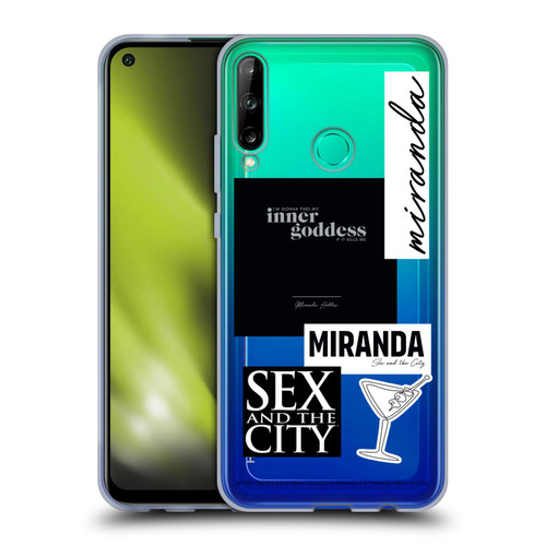 Sex and The City: Television Series Characters Inner Goddess Miranda Soft Gel Case for Huawei P40 lite E