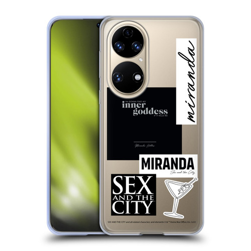 Sex and The City: Television Series Characters Inner Goddess Miranda Soft Gel Case for Huawei P50