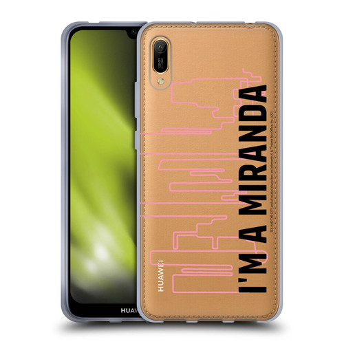 Sex and The City: Television Series Characters Miranda Soft Gel Case for Huawei Y6 Pro (2019)