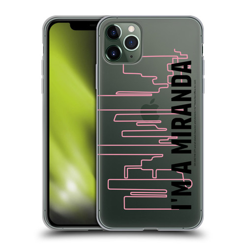 Sex and The City: Television Series Characters Miranda Soft Gel Case for Apple iPhone 11 Pro Max