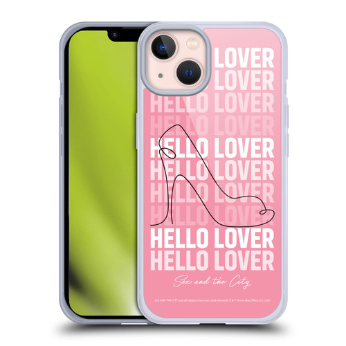 Sex and The City: Television Series Characters Hello Lover Carrie Soft Gel Case for Apple iPhone 13