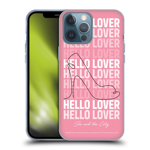 Sex and The City: Television Series Characters Hello Lover Carrie Soft Gel Case for Apple iPhone 13 Pro Max