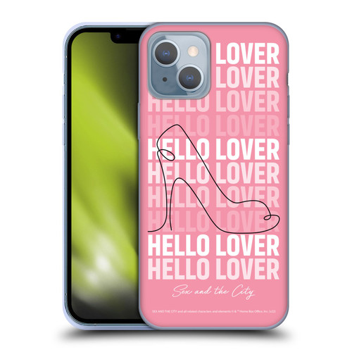 Sex and The City: Television Series Characters Hello Lover Carrie Soft Gel Case for Apple iPhone 14