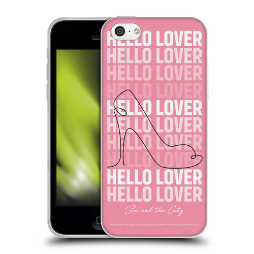 Sex and The City: Television Series Characters Hello Lover Carrie Soft Gel Case for Apple iPhone 5c