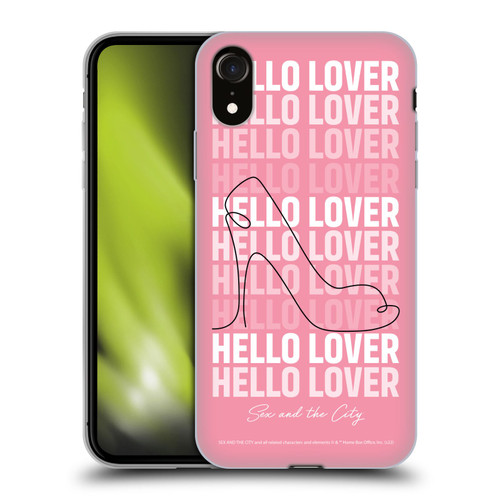 Sex and The City: Television Series Characters Hello Lover Carrie Soft Gel Case for Apple iPhone XR
