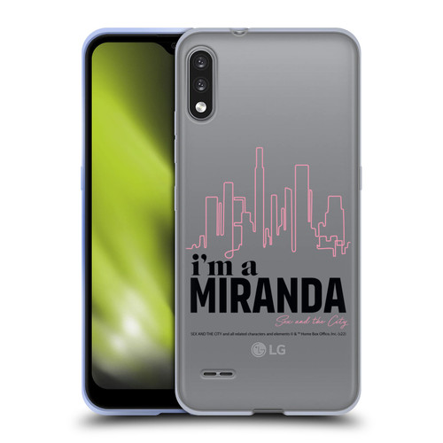 Sex and The City: Television Series Characters I'm A Miranda Soft Gel Case for LG K22