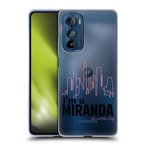 Sex and The City: Television Series Characters I'm A Miranda Soft Gel Case for Motorola Edge 30