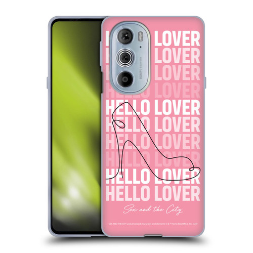 Sex and The City: Television Series Characters Hello Lover Carrie Soft Gel Case for Motorola Edge X30